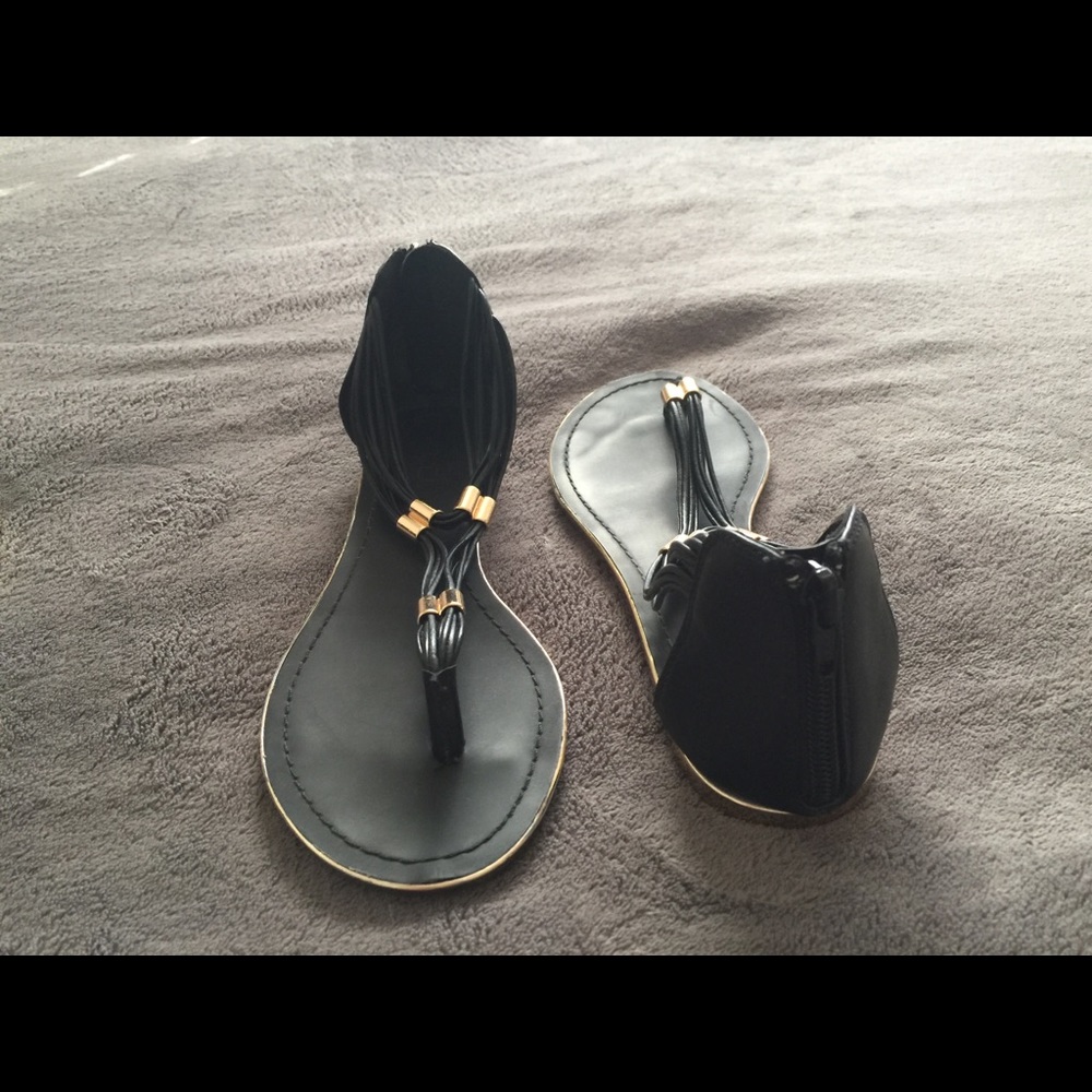 ALDO Black Sandals
